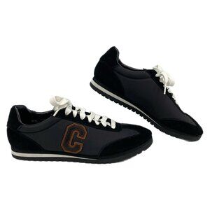 Coach Black Suede Detail Sneakers | Size 7.5